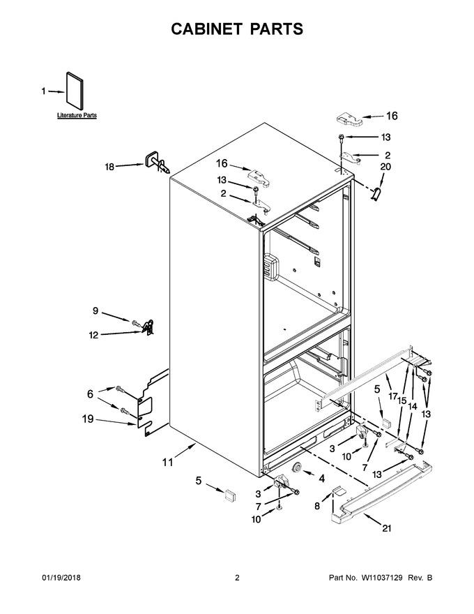 Diagram for MFB2055FRW00