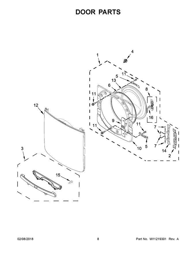 Diagram for MED5500FW2