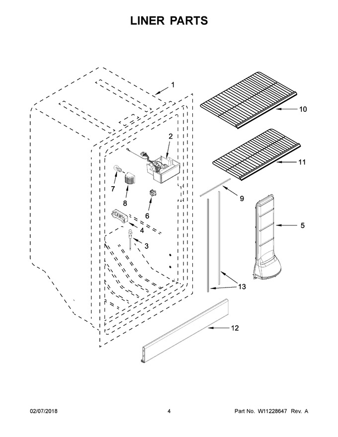 Diagram for MZF34X20DW03