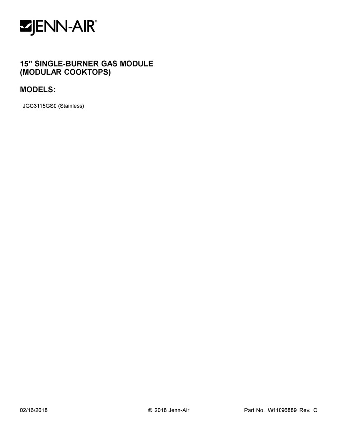 Diagram for JGC3115GS0