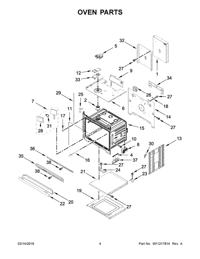 Diagram for JJW2730DS02