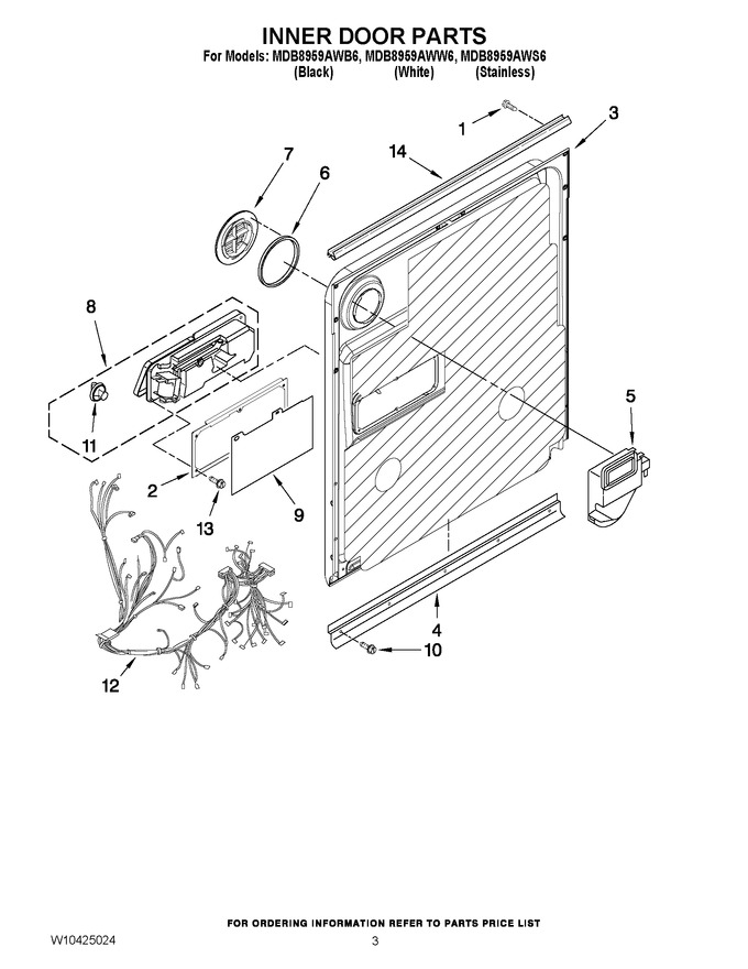 Diagram for MDB8959AWW6