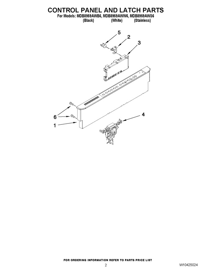 Diagram for MDB8959AWW6