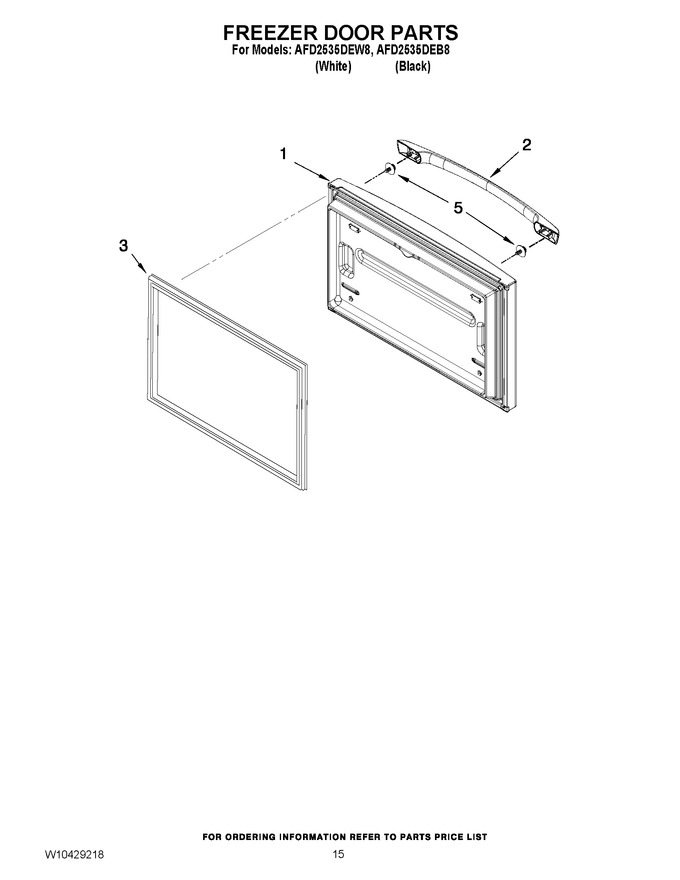Diagram for AFD2535DEW8