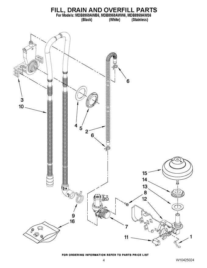 Diagram for MDB8959AWW6
