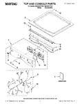 Diagram for 01 - Top And Console Parts