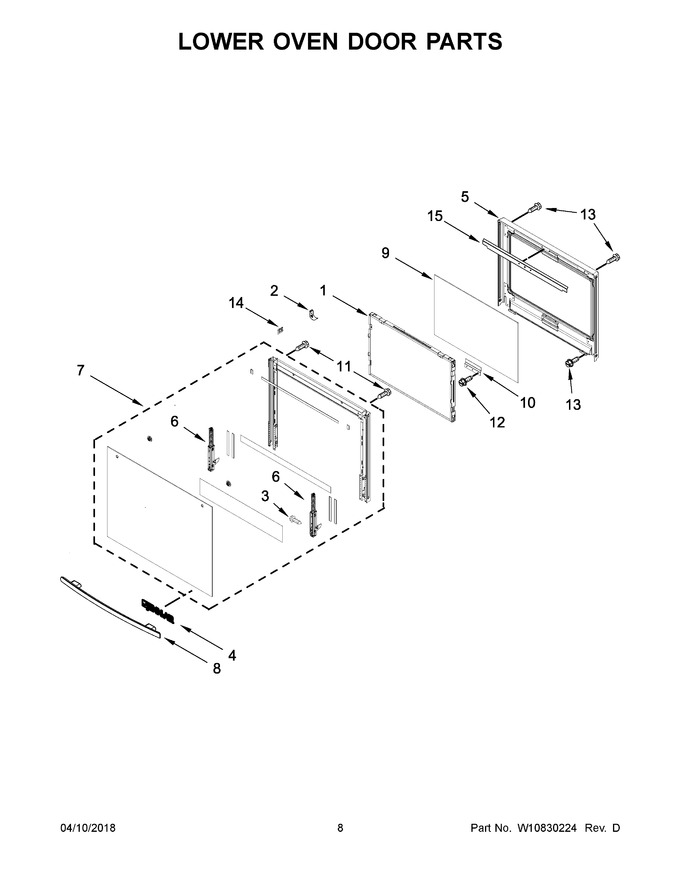 Diagram for JJW3830DB01