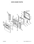 Diagram for 07 - Oven Door Parts