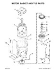 Diagram for 04 - Motor, Basket And Tub Parts