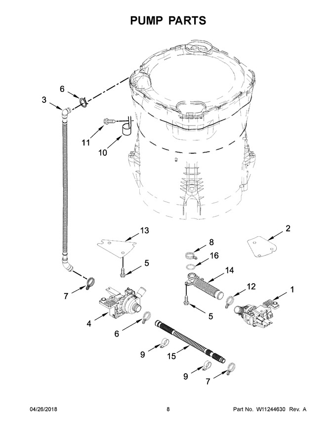 Diagram for MVWB965HC0
