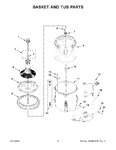 Diagram for 04 - Basket And Tub Parts
