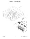 Diagram for 10 - Lower Rack Parts
