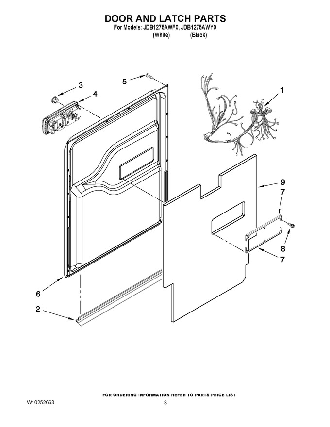Diagram for JDB1275AWF0