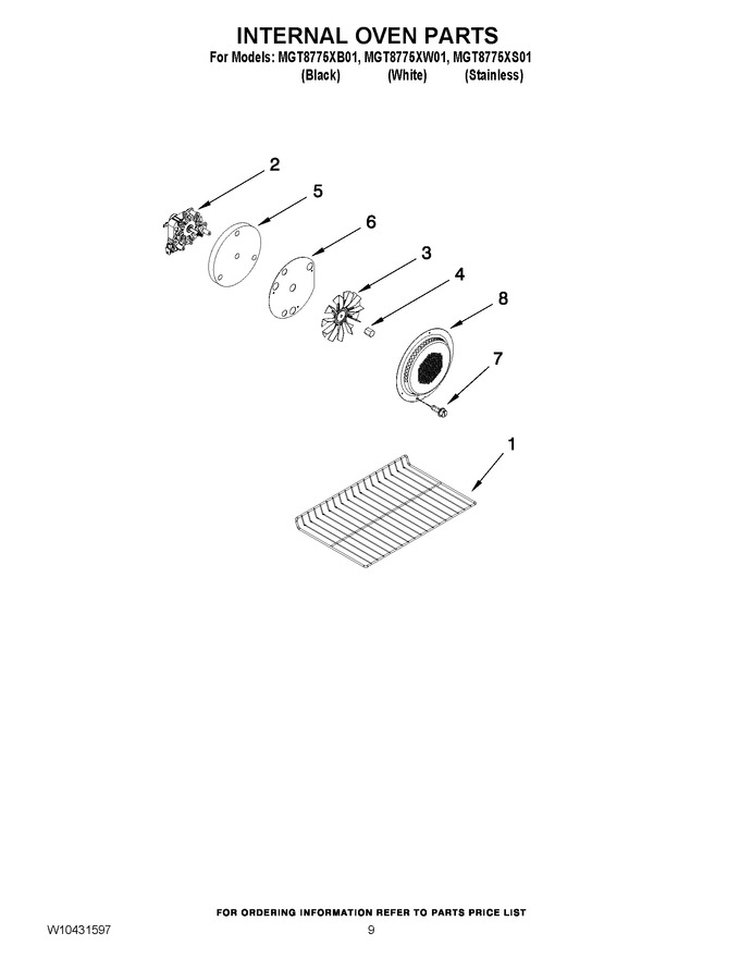 Diagram for MGT8775XW01