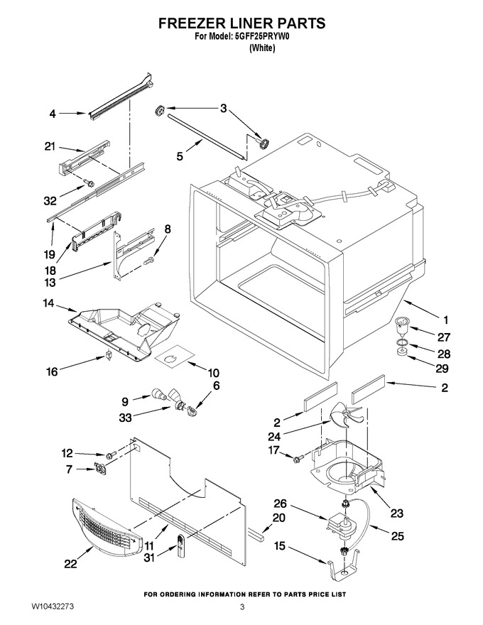 Diagram for 5GFF25PRYW0