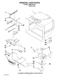 Diagram for 03 - Freezer Liner Parts