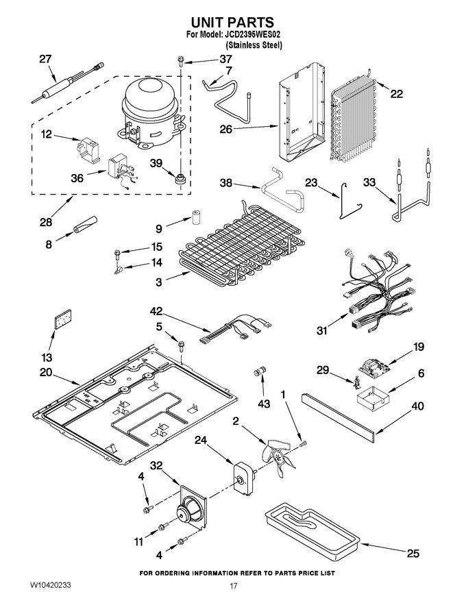 Diagram for JCD2395WES02