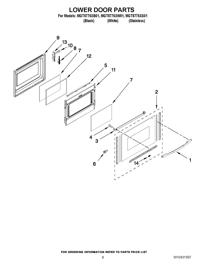 Diagram for MGT8775XB01