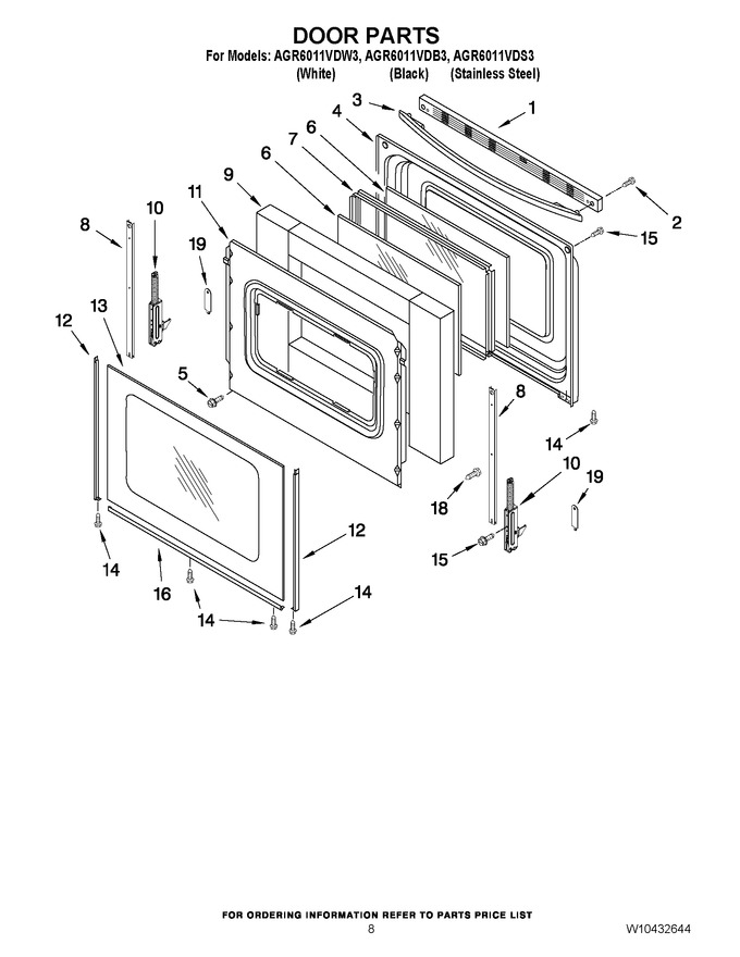 Diagram for AGR6011VDW3