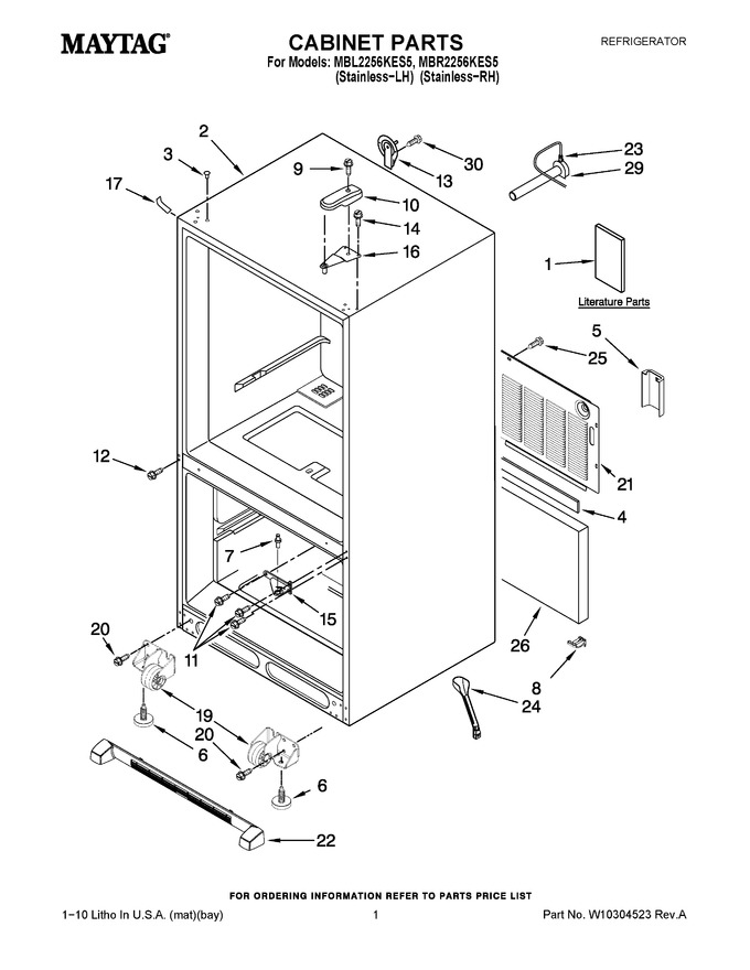 Diagram for MBL2256KES5