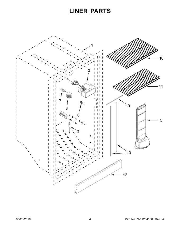 Diagram for MZF34X18FW03