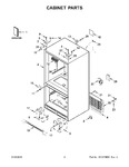 Diagram for 02 - Cabinet Parts