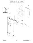 Diagram for 02 - Control Panel Parts