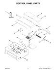 Diagram for 02 - Control Panel Parts