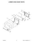 Diagram for 05 - Lower Oven Door Parts