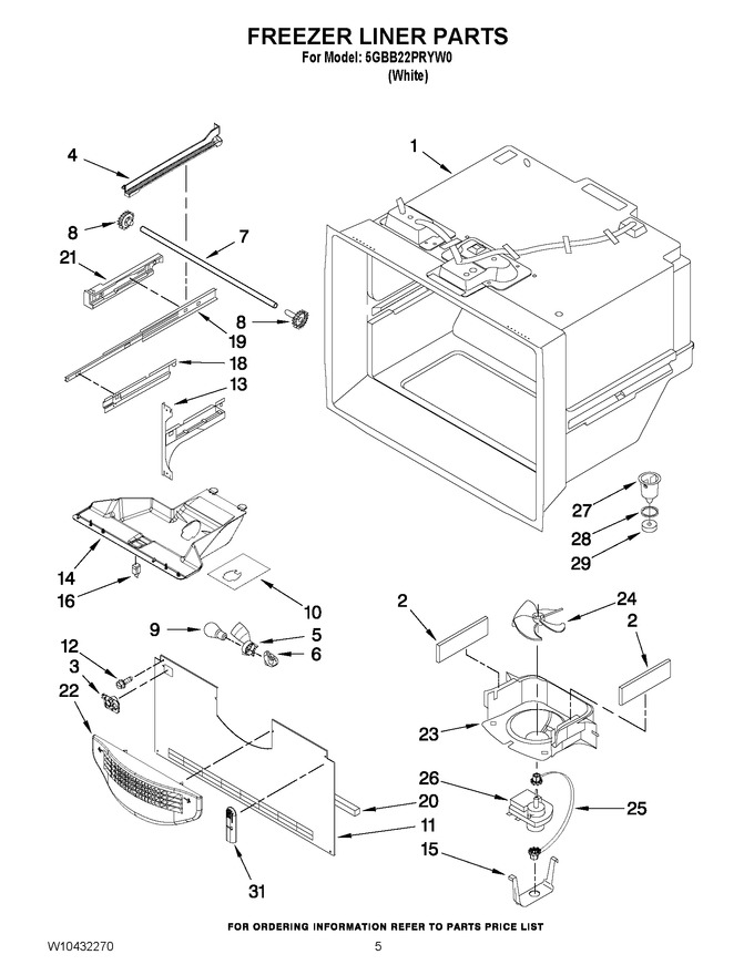 Diagram for 5GBB22PRYW0