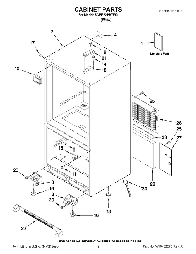 Diagram for 5GBB22PRYW0