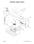 Diagram for 02 - Control Panel Parts