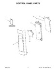 Diagram for 02 - Control Panel Parts