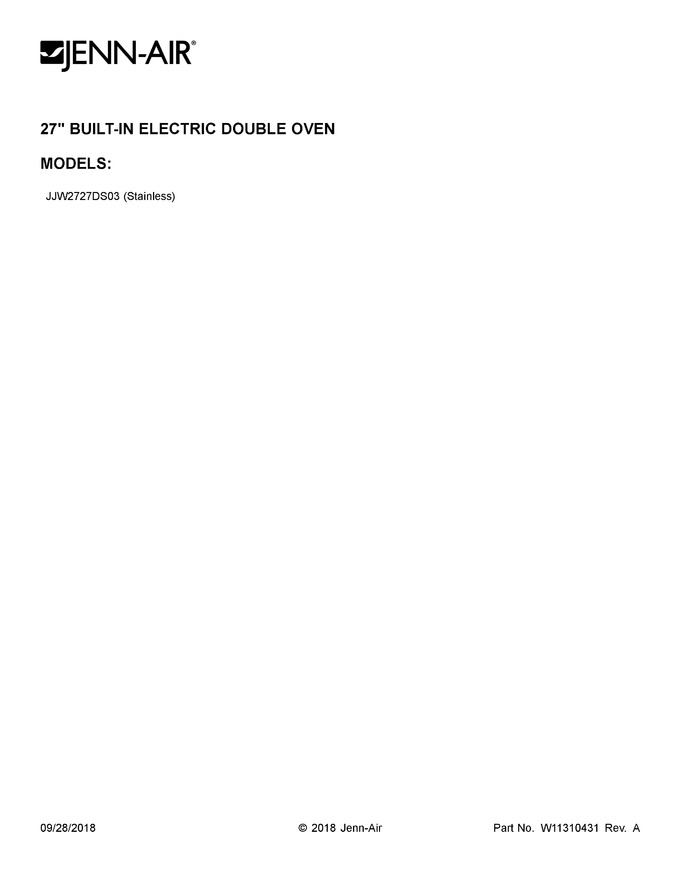 Diagram for JJW2727DS03