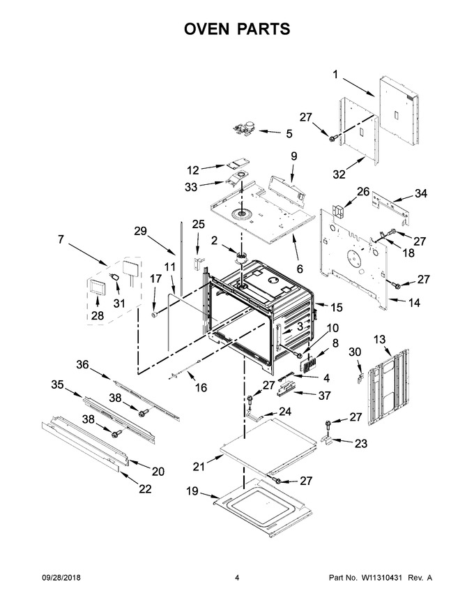 Diagram for JJW2727DS03