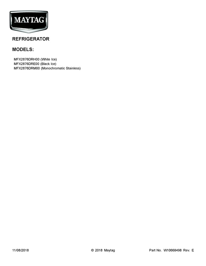 Diagram for MFX2876DRM00