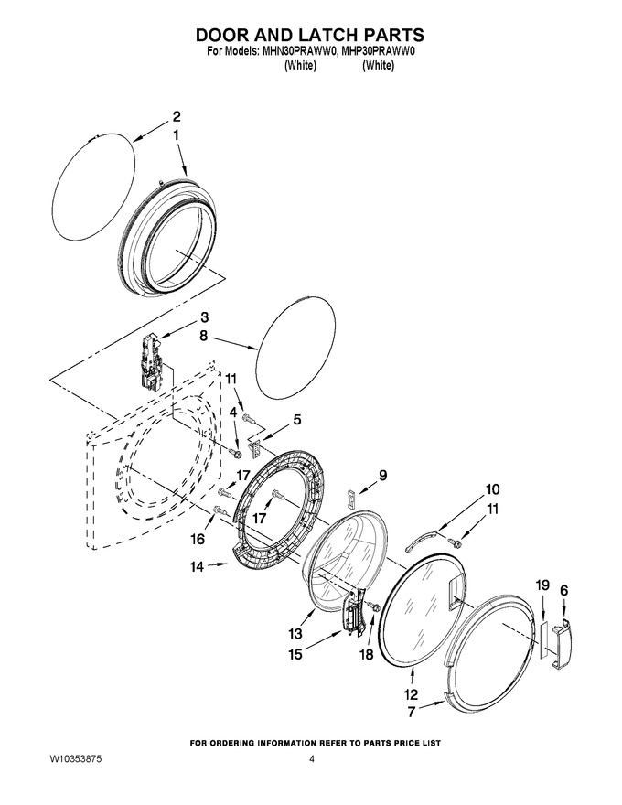 Diagram for MHP30PRAWW0