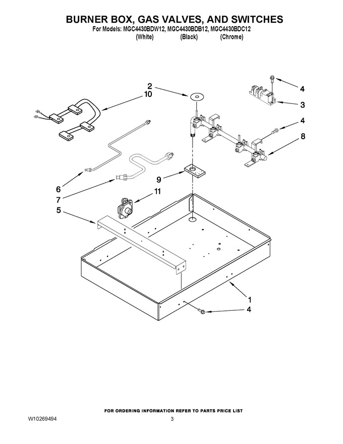 Diagram for MGC4430BDW12