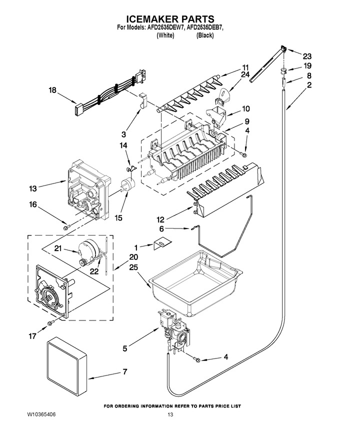 Diagram for AFD2535DEB7