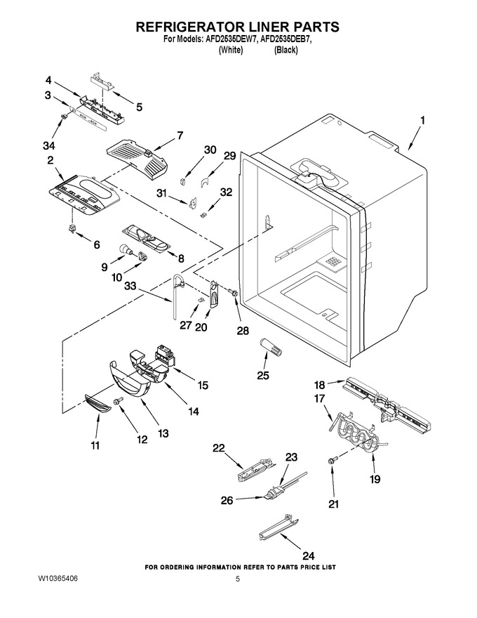 Diagram for AFD2535DEW7