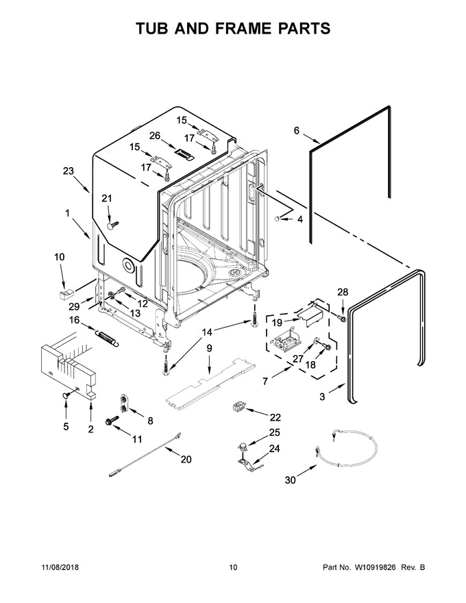 Diagram for MDB8979SFZ2