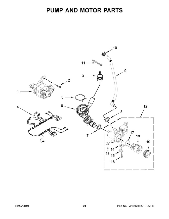 Diagram for MLE22PDAGW0