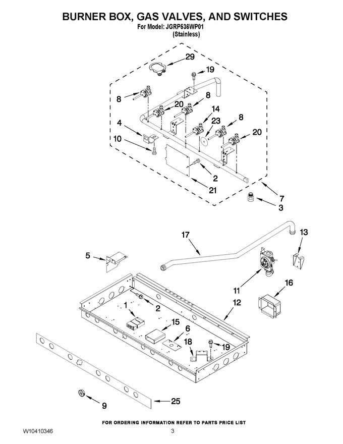 Diagram for JGRP536WP01