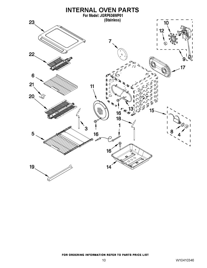 Diagram for JGRP536WP01