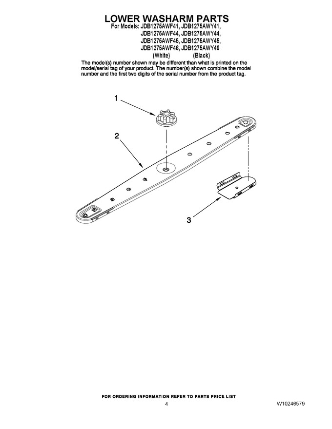 Diagram for JDB1275AWY45