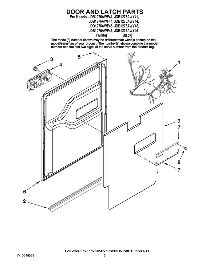 Diagram for JDB1275AWY41
