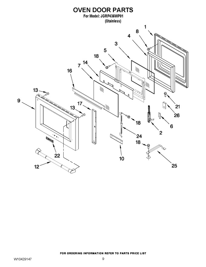 Diagram for JGRP436WP01