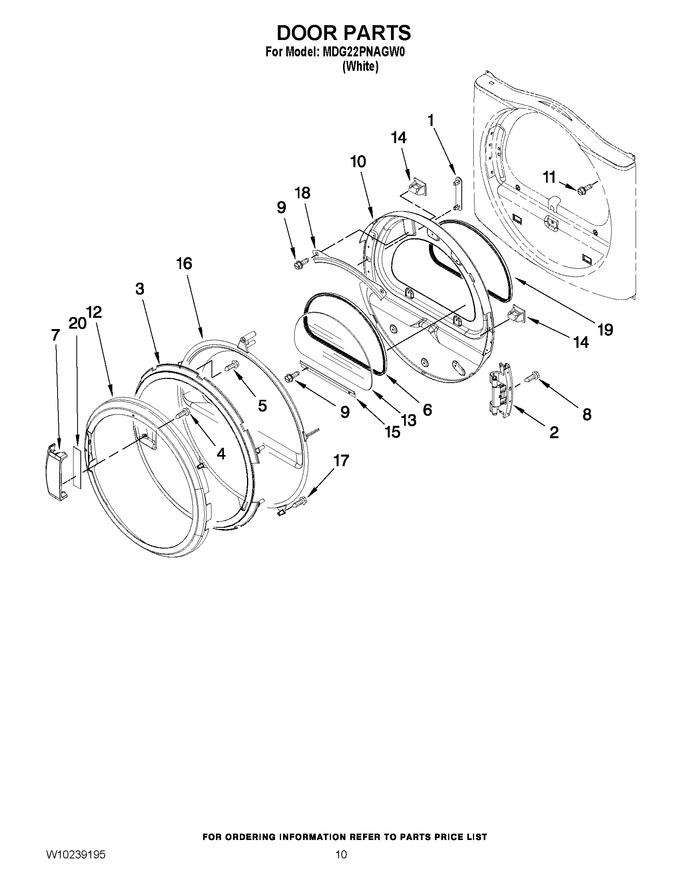 Diagram for MDG22PNAGW0