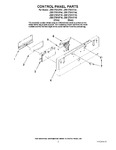 Diagram for 02 - Control Panel Parts