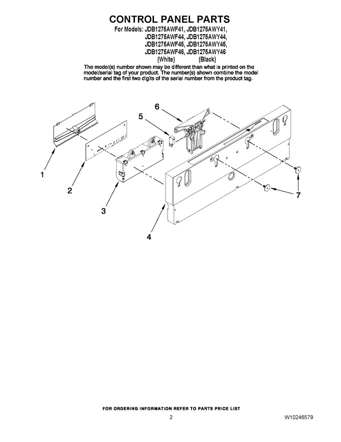 Diagram for JDB1275AWF44